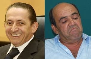 O prefeito Chico Galindo e o vereador Jlio Pinheiro: manobra para aprovar lei