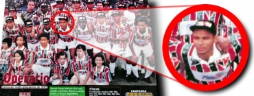 Neymar pai j vestiu camisa do Operrio-MT e ajudou a equipe a conquistar o 11 campeonato em 1997. 