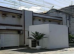 Motel onde o casal foi encontrado morto