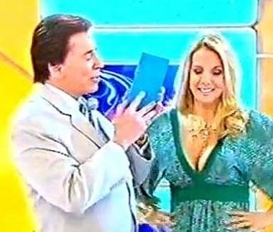 Silvio Santos e Carla Perez j se conhecem h tempos