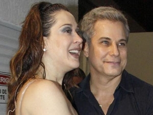 Claudia Raia e Edson Celulari esto se encontrando