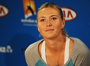 Sharapova concede entrevista em Melbourne