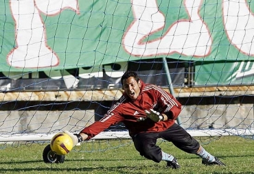 Fernando Henrique, durante treino do Fluminense 