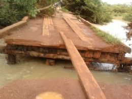 Situao das pontes no Norte Araguaia