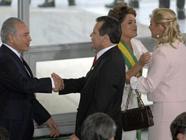 Governador Silval Barbosa prestigia a posse da presidente Dilma Roussef em Braslia 