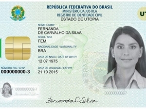 Nova carteira de identidade nacional