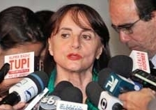 A senadora Serys Slhessarenko (PT-MT), relatora do Oramento da Unio.