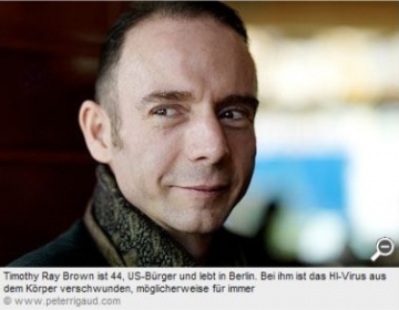 Timothy Ray Brown teve leucemia e HIV