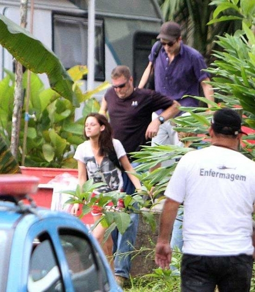 Robert Pattinson e Kristen Stewart gravam em Paraty (RJ)