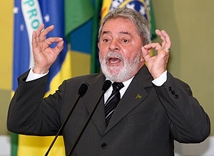 O presidente Luiz Incio Lula da Silva