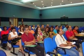 Palestras sobre a violncia de gnero e respeito  diversidade  homofobia e igualdade racial. 