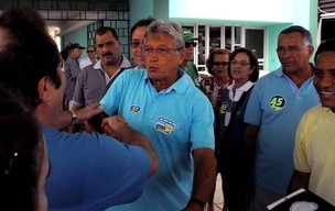 Tetonio Vilela Filho votou em Macei, neste domingo