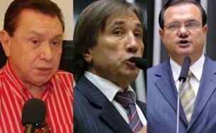 Bezerra, Eliene e Wellington, na lista de processados elaborada pelo site Congresso em Foco