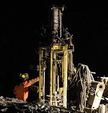 Furadeira hidrulica especial que ser usada para resgatar os 33 mineiros presos no norte do Chile