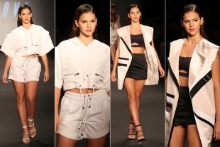 Bruna Marquezine desfila pela Coca-Cola Jeans, no Fashion Rio