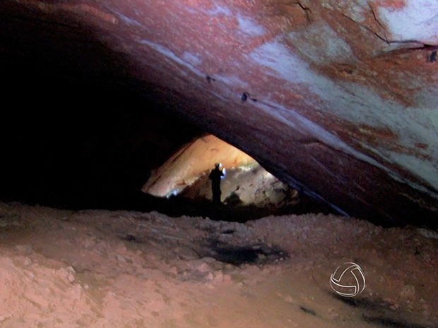 Caverna tinha sido mapeada durante expedio em 1790